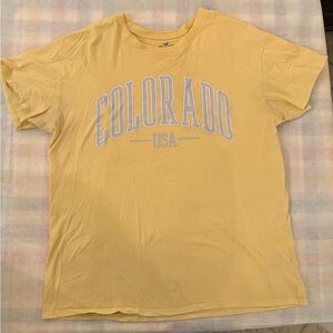 Hollister Sunny Yellow Tee